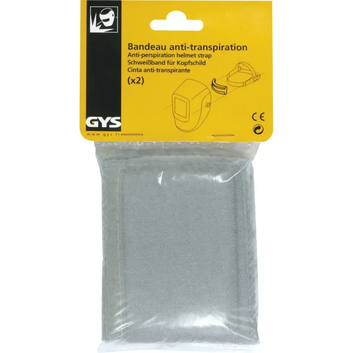 BANDEAU ANTI-TRANSPIRATION SERRE-TÊTE – x2 – GYS – 043466