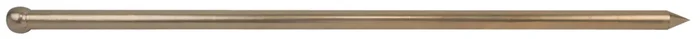Barre à mine avec pointe et boule BRONZEplus 1000mm, Diam. 30mm KS TOOLS – 963.9755