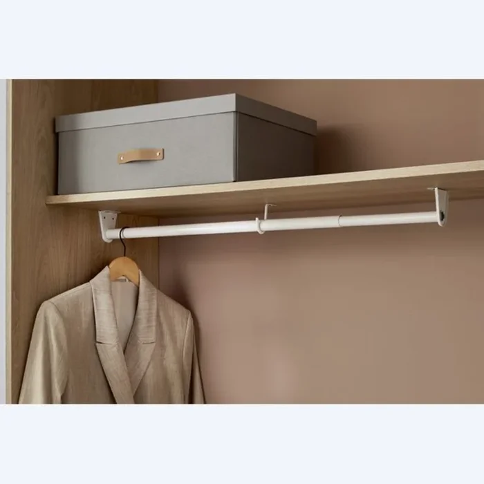 Barre de penderie de 40 à 72cm – MOTTEZ – B240S75BC