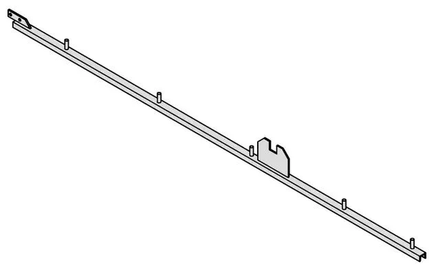 Barre nue 50×38 de commande lg 3340 type seta
