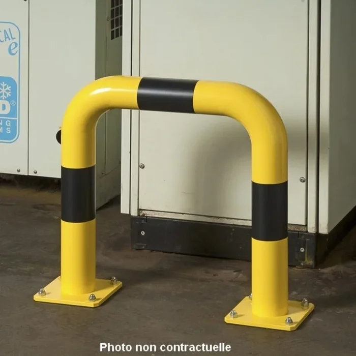 Barrière de protection droite Ø60 mm – Long. 60 x HT 35 cm – MOTTEZ – M611SH35L60