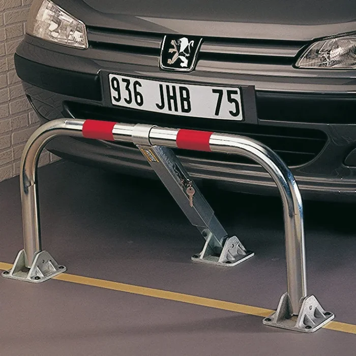 Barrière rabattable standard fermeture serrure cylindre européen fermeture serrure clés identiques – MOTTEZ – B307CCI