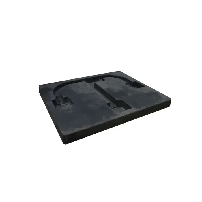 Base caoutchouc à sceller pour barrières de parking STOPBLOCK VISO – STOPFRAME