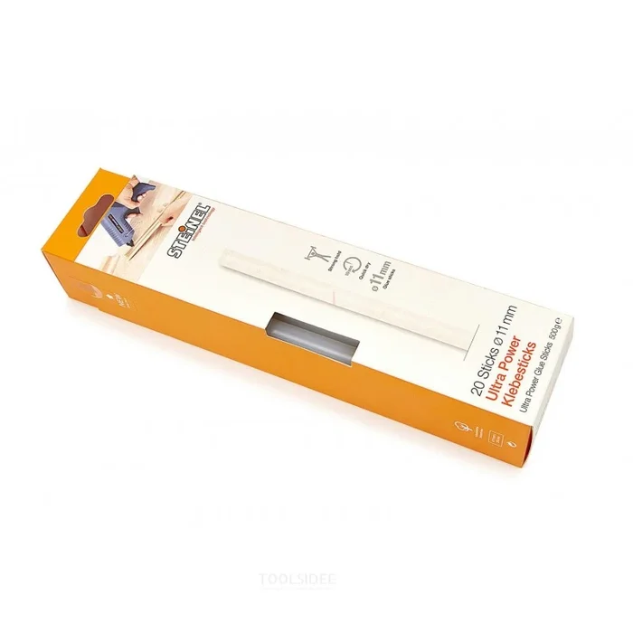 Bâton de colle Steinel ULTRA Power 11 mm 250 mm Transparent 20 pièces