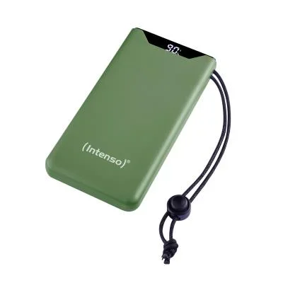 Batterie de secours externe (power bank) – Intenso 7332037 banque d&rsquo;alimentation électrique lithium polymère (lipo) 10000 mah vert