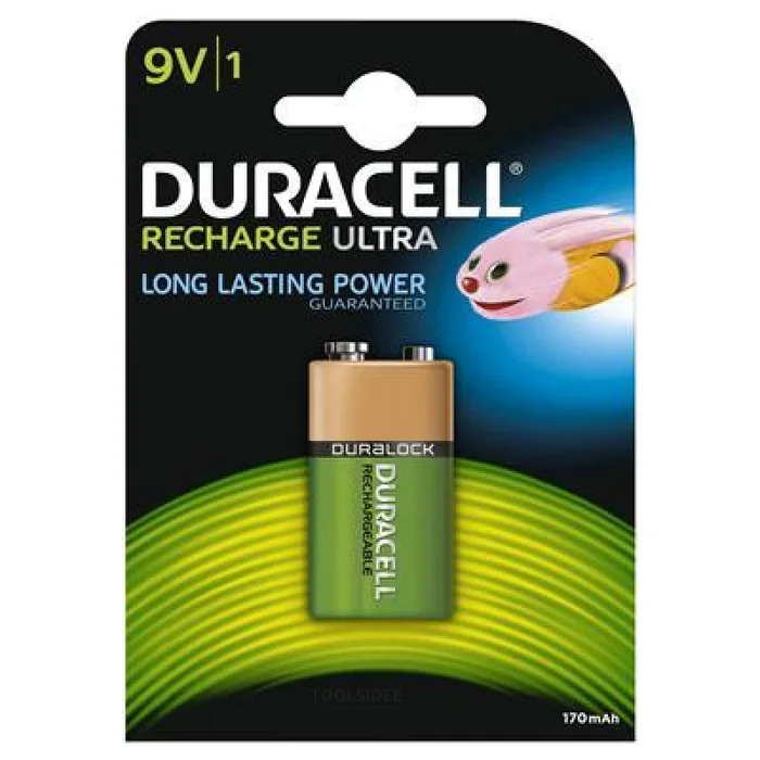 Batterie rechargeable Duracell Ultra 9V 1pc.
