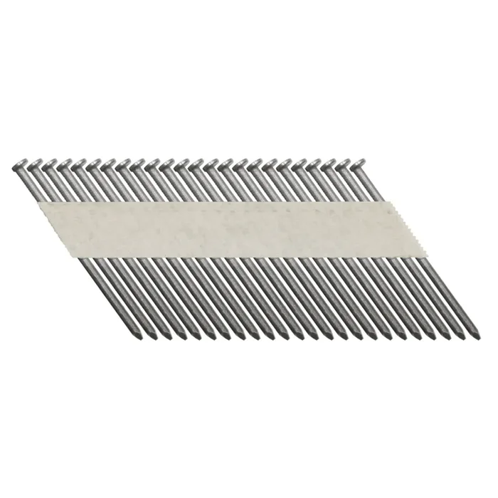 BECK Bande de papier clous offset 34° 2,9 x 65 mm anneau galvanisé 12µ