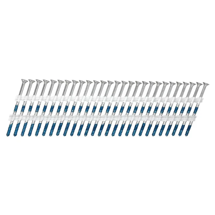 BECK Splitless SCRAIL® Vis à clouer 33° Bande plastique 2,8/3,2 x 75mm Inox A2 Diamond Coating® T x 15
