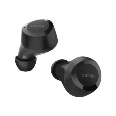 Belkin SoundForm Bolt – Écouteurs sans fil avec micro – intra-auriculaire – Bluetooth – noir – pour Apple iPhone 14, 14 Plus, 14 Pro, 14 Pro Max; Samsung Galaxy S22 5G, S22 Ultra 5G, S22+ 5G