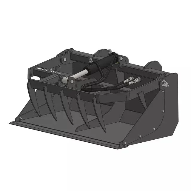 Benne a grappin mini chargeur avec dents d&rsquo;une longueur 1.2 m giant 337