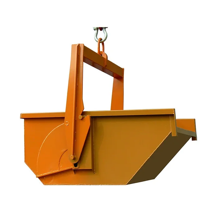 BENNE À TERRE MECANIQUE DÉVERSEMENT À PALONNIER 1250L – EICHINGER – 1045M13