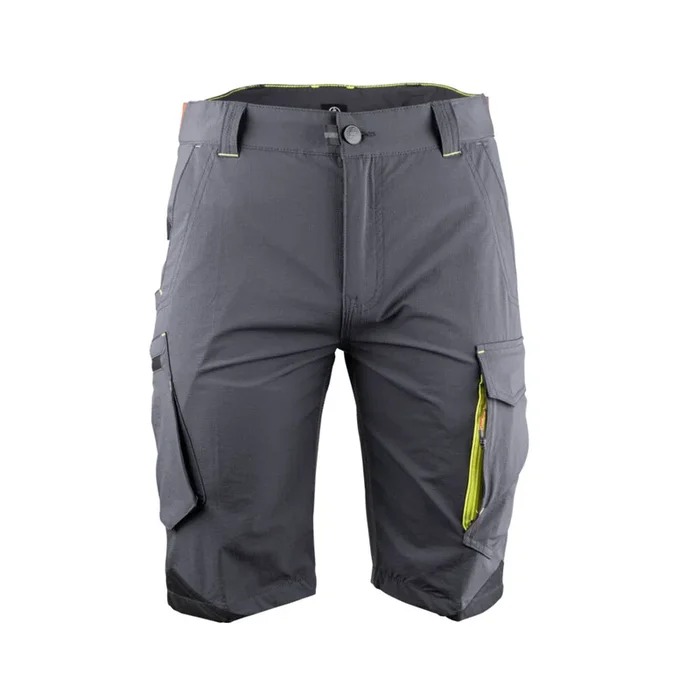 Bermuda stretch 4 WAY homme ATMOSPHERE GRIS NUIT – LMA LEBEURRE – 6152