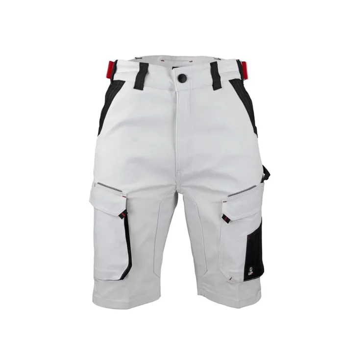 Bermudas multipoches stretch LAVIS BLANC GRIS NUIT – LMA LEBEURRE – 6173