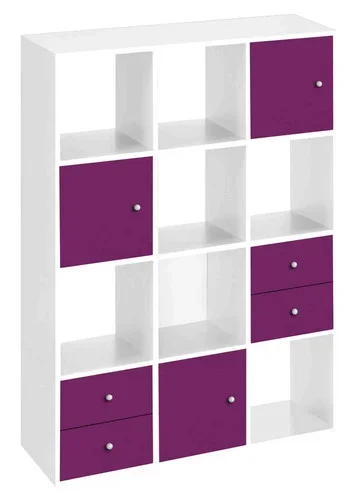 Bibliothèque 12 cases Bip