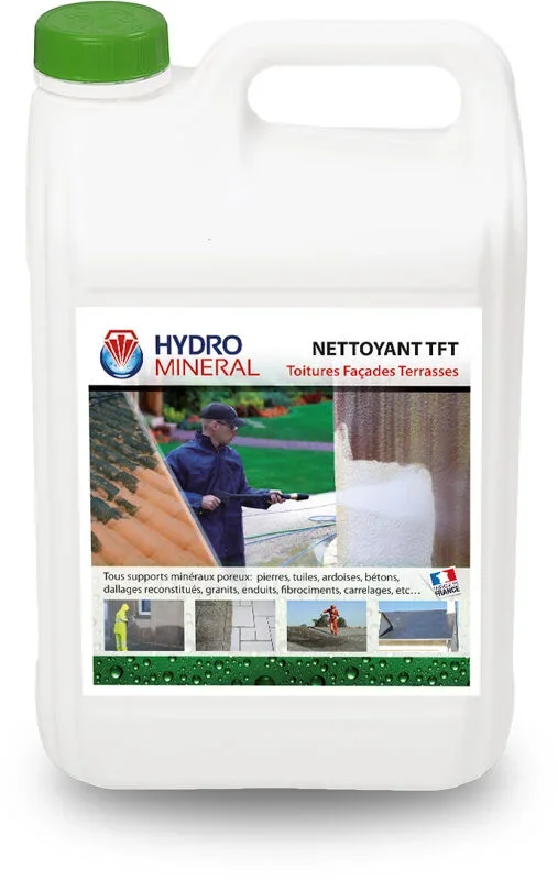 Bidon nettoyant Toitures, terrasses et façades NTFT 5 L HYDRO MINERAL – NTFT5