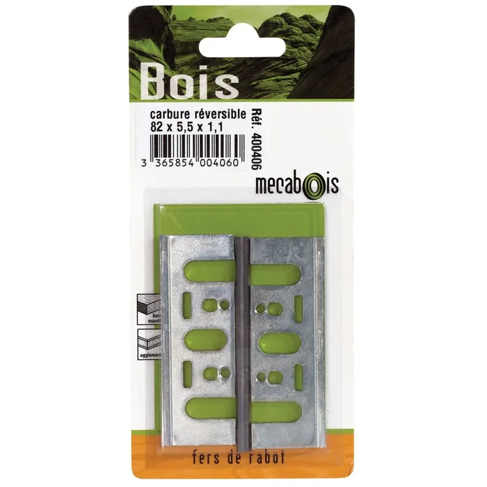 BLISTER DE 2 ADAPTATEURS +FERS 82X29X3 – CARBURE SIDAMO – 400406