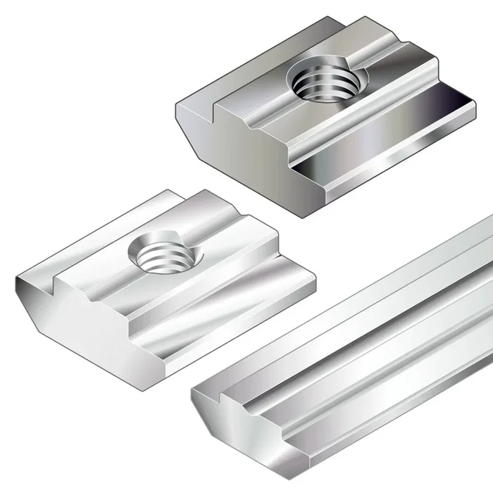 Bloc coulissant Bosch Rexroth, rainure 8mm