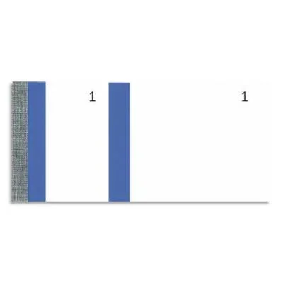 Bloc vendeur Elve bleu – 100 feuillets numérotés 6 x 13,5 cm – 1 coupon détachable