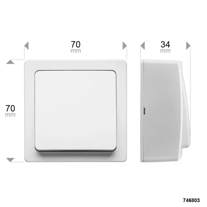 BLOK POUSSOIR BLANC – DEBFLEX – 746803