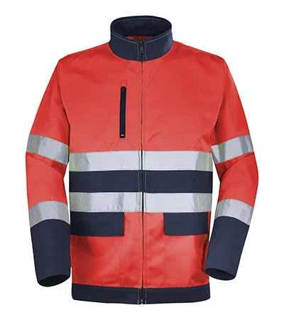 BLOUSON FLUO BASE XP ROUGE FLUO / DARK BLUE HAUTE VISIBILITE CEPOVETT – 22-9D81-3047-2098