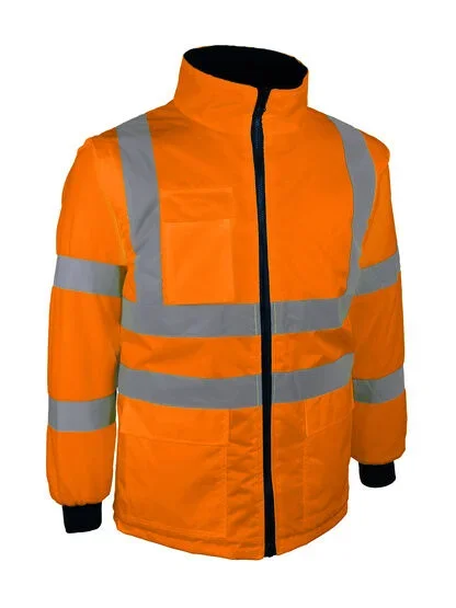 Blouson orange 2×1 haute visibilité contre les intempéries – SINGER – VEROMO