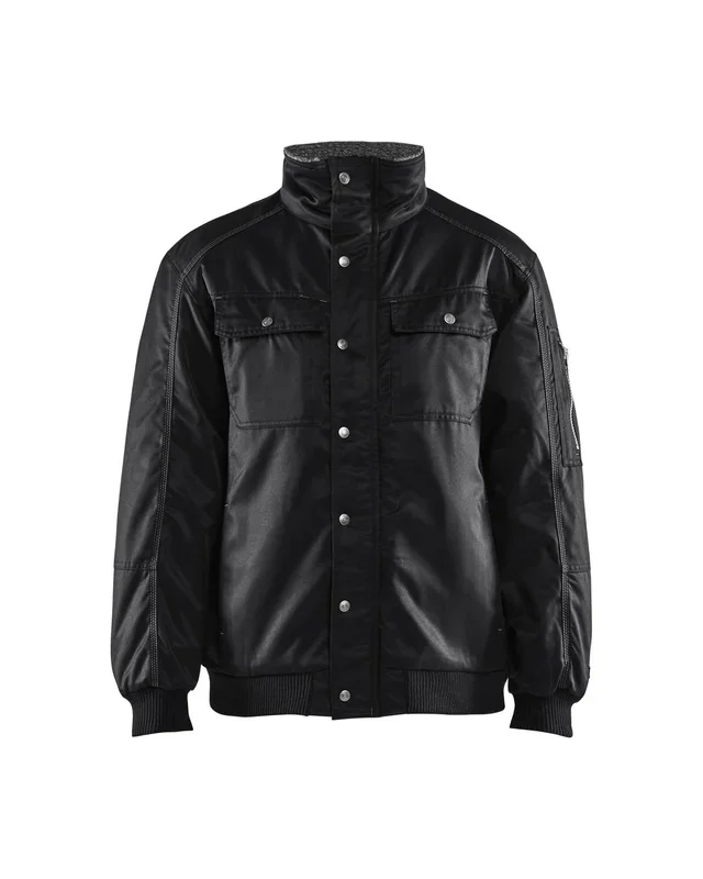 Blouson pilote doublé Blåkläder 4916 Noir Blaklader – 491619009900