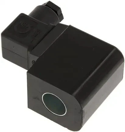 Bobine magnétique 12 V=, forme de construction D, taille de fiche 3