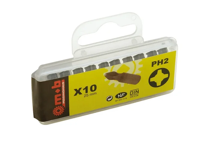 BOITE 10 EMBOUTS NUS 1/4 PH1 MOB – 919B011401