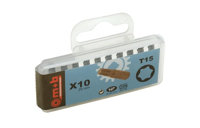 BOITE 10 EMBOUTS NUS 1/4 T15 MOB – 919D151401