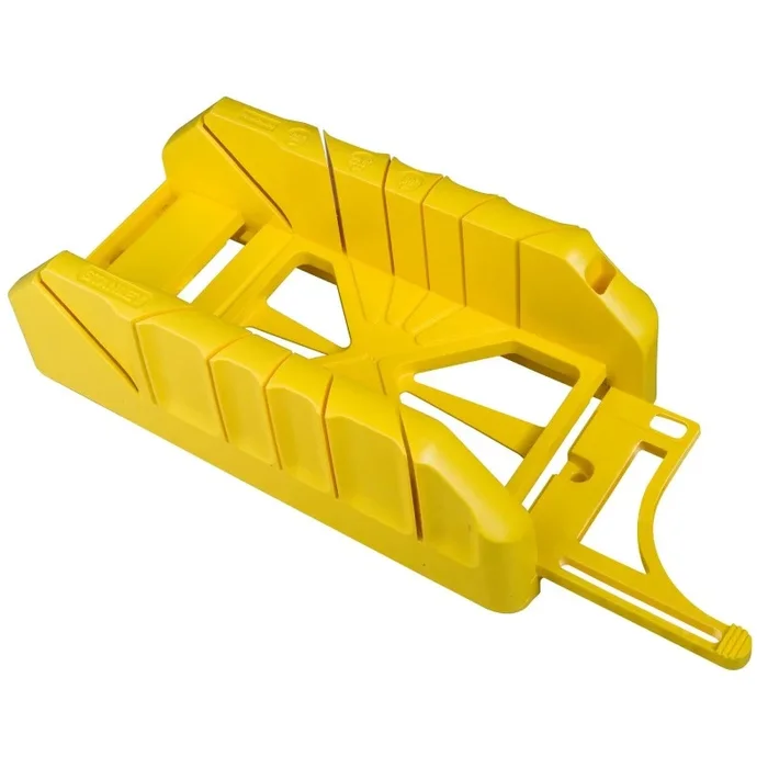 Boite a onglets Stanley avec rangement pour scie a dos