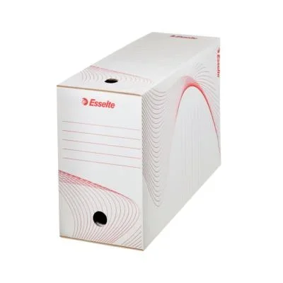 Boîte archives Esselte Boxy Dos 15 cm – Blanc – Lot de 5