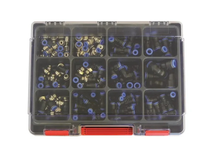 Boîte d’assortiment v. à connec. rapide -Série bleue- Équipement réduit PIBR 100