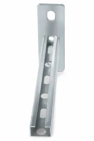 Boite de 10-Supports perforés zingué Filetage M Diam. mm L 500 mm INDEX-SPZ384050