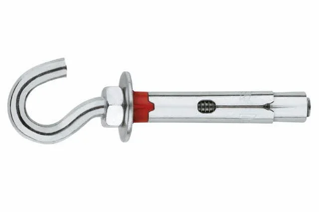 Boite de 100-Cheville anti-rotation crochet Filetage M6 Diam. 9 mm L 45 mm INDEX-ACHG09C