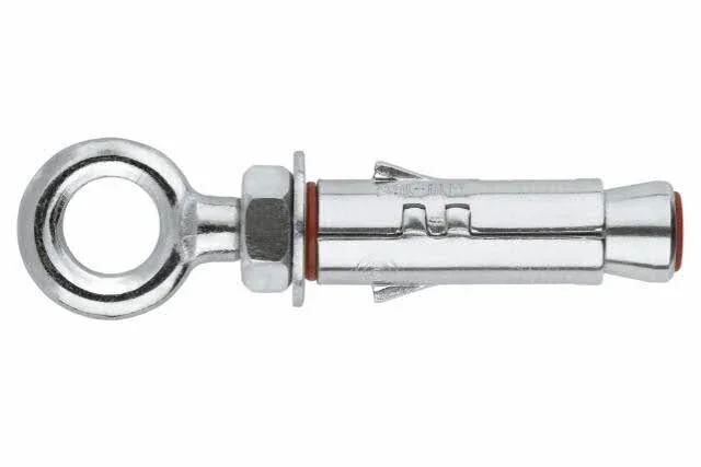 Boite de 100-Cheville anti-rotation piton Filetage M6 Diam. 12 mm L 45 mm INDEX-AHIAR0645