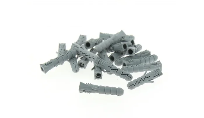 Boîte de 100 Chevilles Fendues Nylon à Expansion Ø 10 x 50 mm