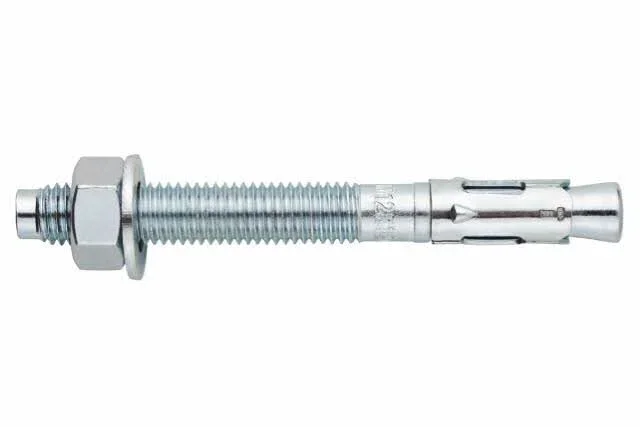 Boite de 200-Goujon d’ancrage zinguée Filetage M6 Diam. 6 mm L 80 mm INDEX-AM06080
