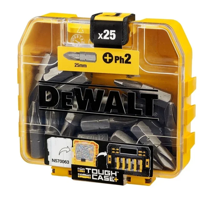 Boite de 25 embouts de vissage PH2 25 mm – DT71522-QZ – DEWALT