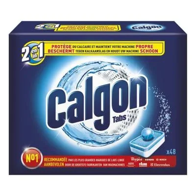 Boite de 48 pastilles anticalcaire Calgonit – 2 en 1