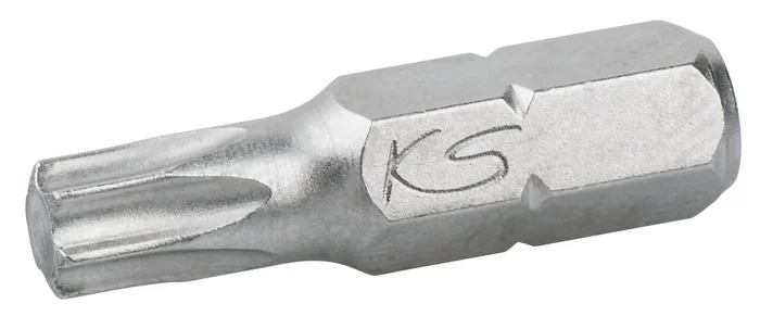 Boîte de 5 embouts de vissage TORX®, L.25 mm – 1/4 » – T8 KS TOOLS – 911.2307
