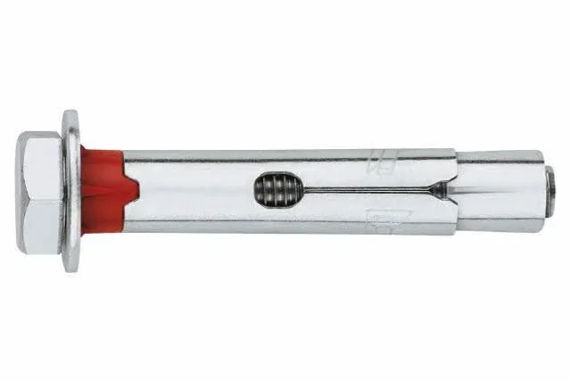 Boite de 50-Cheville anti-rotation vis 8.8 Filetage M12 Diam. 16 mm L 110 mm INDEX-ACHT16L