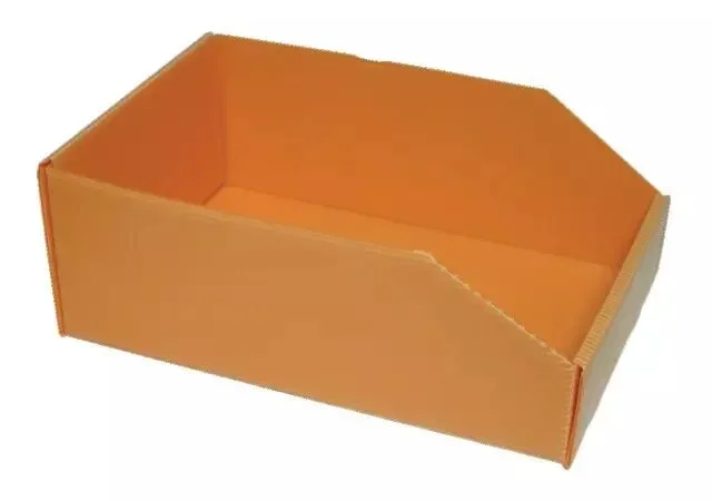 Boite de rangement pvc orange 280x90x105mm