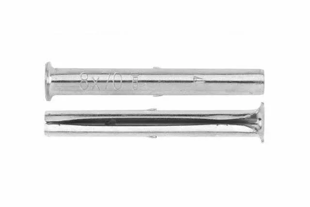 BOITE INDEX DE 100-CHEVILLE ÉLASTIQUE FILETAGE M8 Ø 8 MM L 110 MM -TRA8110