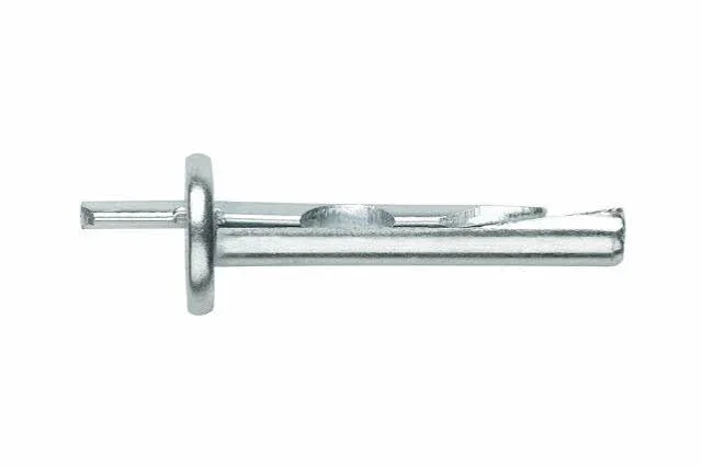 BOITE INDEX DE 100-CHEVILLE MÉTALLIQUE D&rsquo;EXPANSION PAR FRAPPE FILETAGE M6 Ø 6 MM L 70 MM -ANCU06070