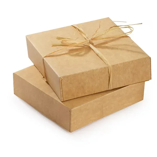 Boîte pâtissière kraft