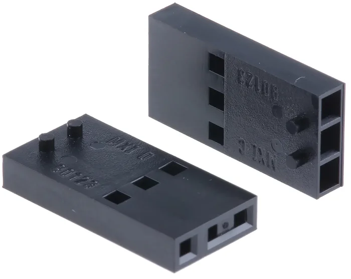 Boitier de connecteur Femelle, 3 contacts 1 rang , pas 2.54mm, Droit, série C-Grid III