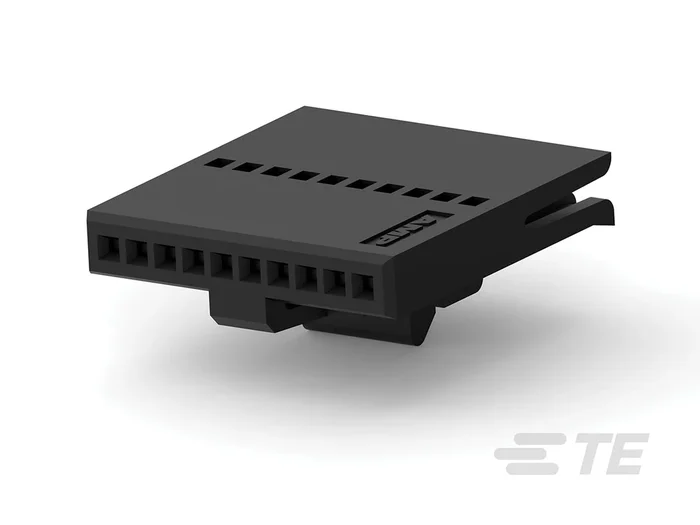 Boîtier pour connecteur CI Femelle, 10 contacts 1 rang , pas 1.27mm, Droit, Montage sur câble, série FFC