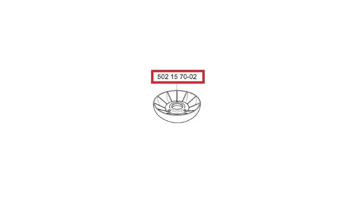 Bol Glisseur pour GR41, RS44RS41, 250R … – Ref 502 15 70-01 – Husqvarna