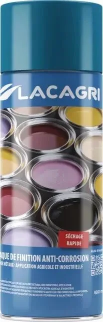 Bombe de peinture antirouille bleu Evrard