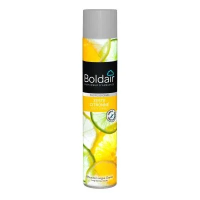 Bombe désodorisante Boldair – parfum zeste citronné – 500 ml